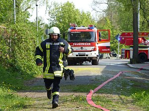 Brand auf Gaswerk-Gel&auml;nde