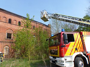 Brand auf Gaswerk-Gel&auml;nde
