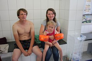 Letzte Bahn schwamm Leni selbst