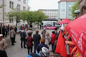 1. Mai auf dem Nordh&auml;user Rathausplatz