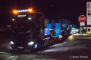 Erster Transport war unterwegs