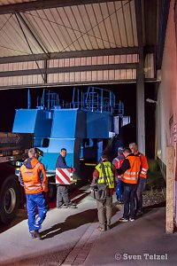 Erster Transport war unterwegs