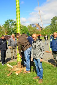 Maibaumsetzen in Wolkramshausen