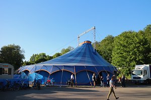 Wes Peden er&ouml;ffnete die Zappelini-Zeltsaison