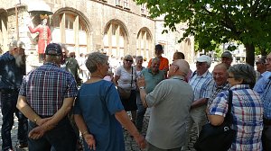 Herzsportgruppe auf Entdeckertour in Nordhausen