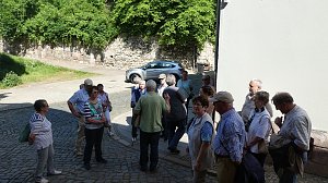 Herzsportgruppe auf Entdeckertour in Nordhausen