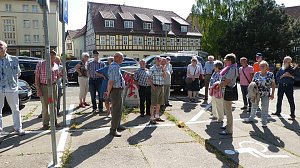 Herzsportgruppe auf Entdeckertour in Nordhausen