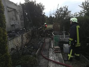 Gartenlaubenbrand in Nordhausen-Nord