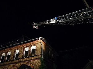 Geb&auml;ude brannte in Wolkramshausen
