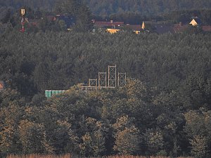 Peter Blei unterwegs in Bitterfeld