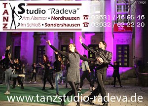 Die Eleven des Tanzstudio Radeva werden auch das Jubiläumsprogramm des 50. Rolandsfestes mitgestalten
