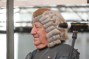 Das 50. Rolandsfest ist er&ouml;ffnet - der Roland von Brandenburg