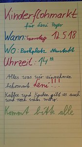 Wenn Kinder helfen...