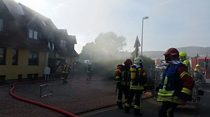 Dachgeschoss in Neustadt brannte