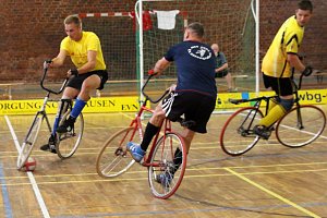 Aufstiegschance verpasst - die Konkurrenz der Ilfelder Radballer war zu stark