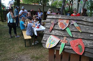 Zum Sommerfest konnte man sich am Familienzentrum gleich &uuml;ber zwei gro&szlig;z&uuml;gige Spenden freuen