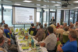 Steffen Loup bei seinen Ausf&uuml;hrungen