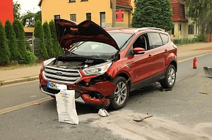 Unfall auf der Helmestra&szlig;e