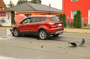 Unfall auf der Helmestra&szlig;e