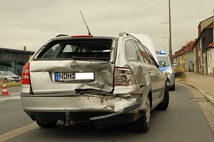 Unfall auf der Helmestra&szlig;e