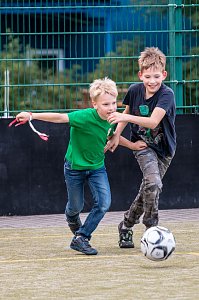 Zeltlager und Wettbewerbe im Ferienpark