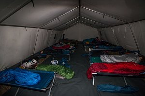 Zeltlager und Wettbewerbe im Ferienpark