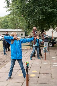 Zeltlager und Wettbewerbe im Ferienpark