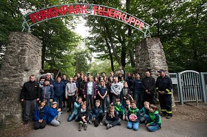 Zeltlager und Wettbewerbe im Ferienpark