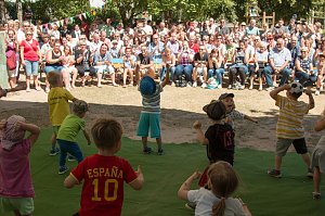 Kleine Strolche sind immer in Bewegung
