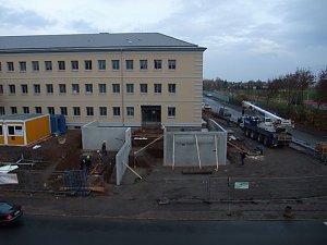 Umbau l&auml;uft