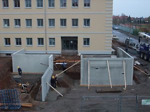 Umbau l&auml;uft