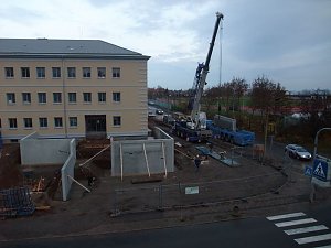 Umbau l&auml;uft