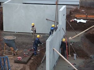 Umbau l&auml;uft