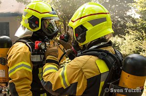Brand am Kirchberg in Niedersachswerfen