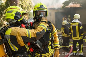 Brand am Kirchberg in Niedersachswerfen
