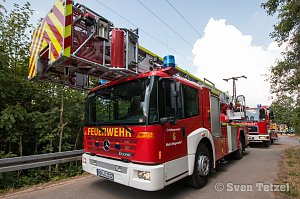 Brand am Kirchberg in Niedersachswerfen