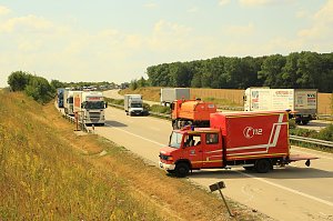 Ein Toter bei Unfall auf der A 38