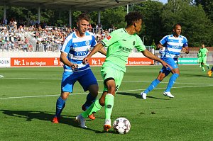 Wacker testete gegen Bundesligist in Hannover