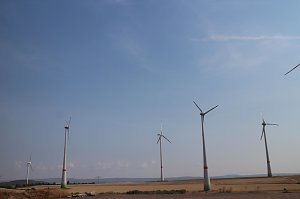 Energie f&uuml;r den Tank - direkt vom Windrad &uuml;ber Nordhausen