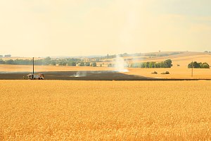 Fl&auml;chenbrand bei Gro&szlig;wechsungen
