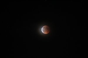 Blutmond über dem Südharz