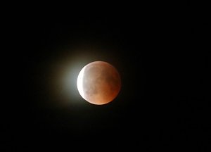 Blutmond über dem Südharz