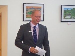 Helga Richters Impressionen in der KSK-Galerie