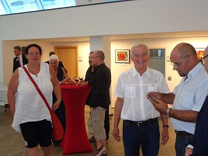 Helga Richters Impressionen in der KSK-Galerie