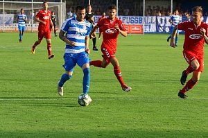 Wacker Nordhausen mit ersten Sieg in einem Heimspiel. 3:0 gegen Meuselwitz im ersten Thüringen-Derby der Saison
