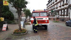 Kameradinnen und Kameraden der Freiwilligen Feuerwehr Neustadt/Osterode bewässerten erneut Bäume und Sträucher