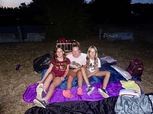 Abenteuer f&uuml;r die "Neuen" der Lessing-Schule - Eine Nacht unter freiem Himmel
