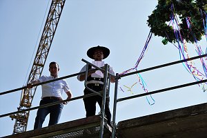 Wohnen am Schwanenteich: Seniorenwerk feiert Richtfest in Ellrich