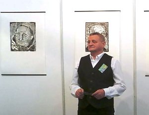 Peter Genßlers Kunst wurde jetzt auch in New York City ausgestellt