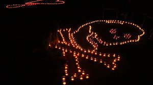 15. Lichterfest auf dem Petersberg